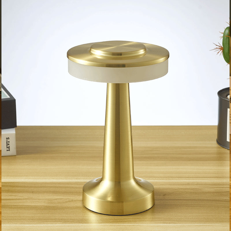Cordless Touch Table Lamp – Modern Mushroom Design